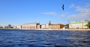 Веб-камера Пироговская набережная, Санкт-Петербург в реальном времени